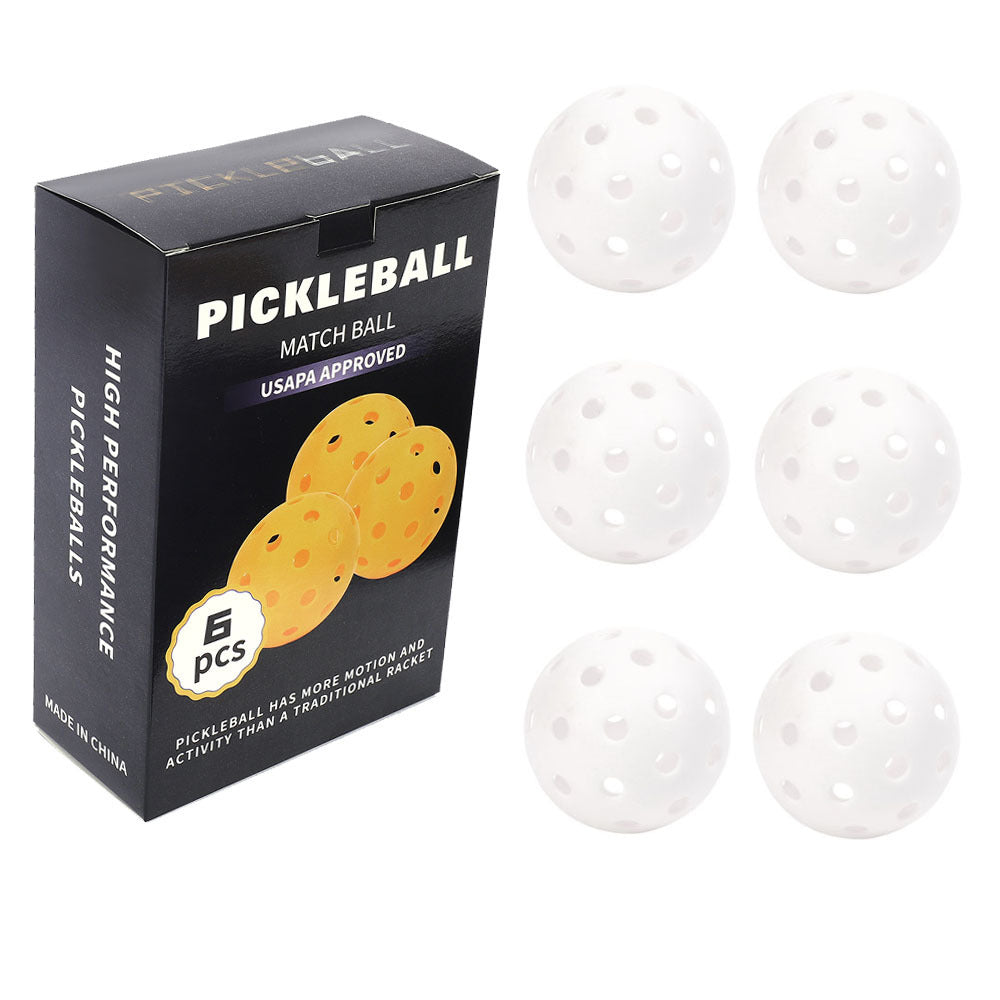 Aurmaris Glow Pickleballs — 6 Pack (Choose Your Colour)
