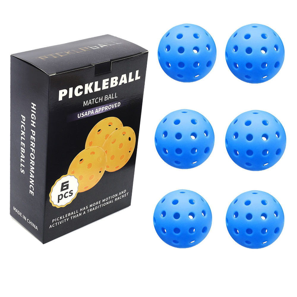 Aurmaris Glow Pickleballs — 6 Pack (Choose Your Colour)