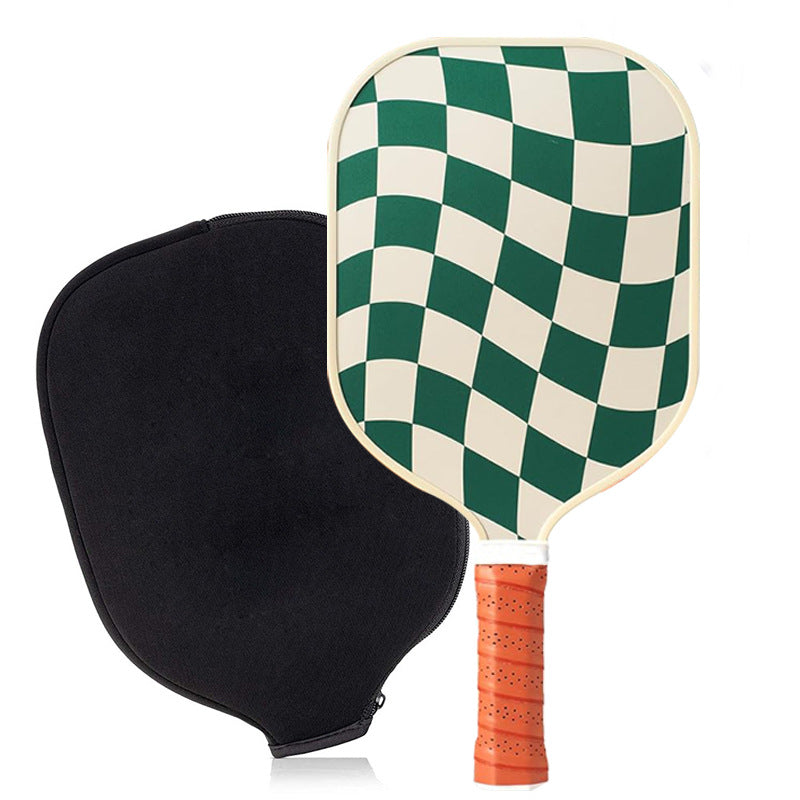 Aurmaris Coast — Green Check Pickleball Paddle