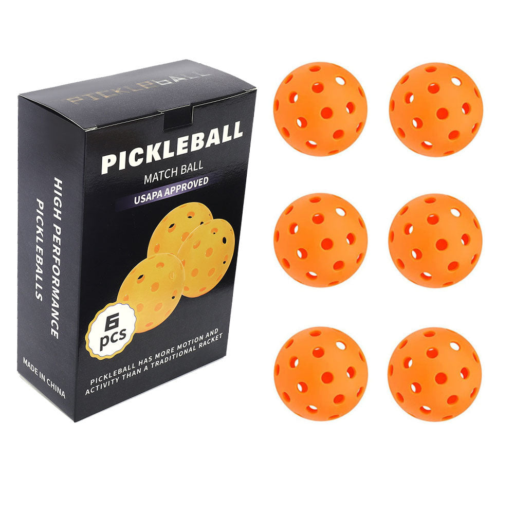 Aurmaris Glow Pickleballs — 6 Pack (Choose Your Colour)