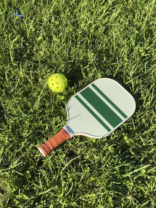 Aurmaris Coast — Green Stripe Pickleball Paddle